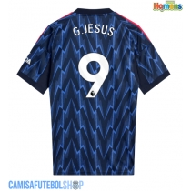 Camisa de time de futebol Arsenal Gabriel Jesus #9 Replicas 2º Equipamento 2025-26 Manga Curta